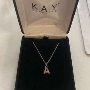 Brand new A Diamond necklace